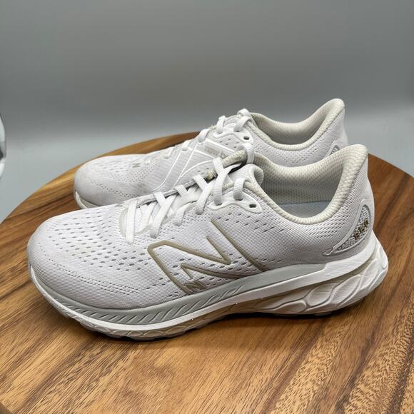 New Balance 860v13 Shoes Womens Size 8D White Fresh Foam Running Comfort Walking - Picture 3 of 8